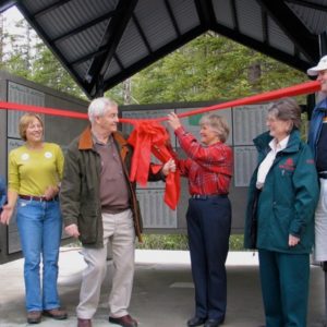 Canmore Pavillion opening ceremony, June 4, 2005
