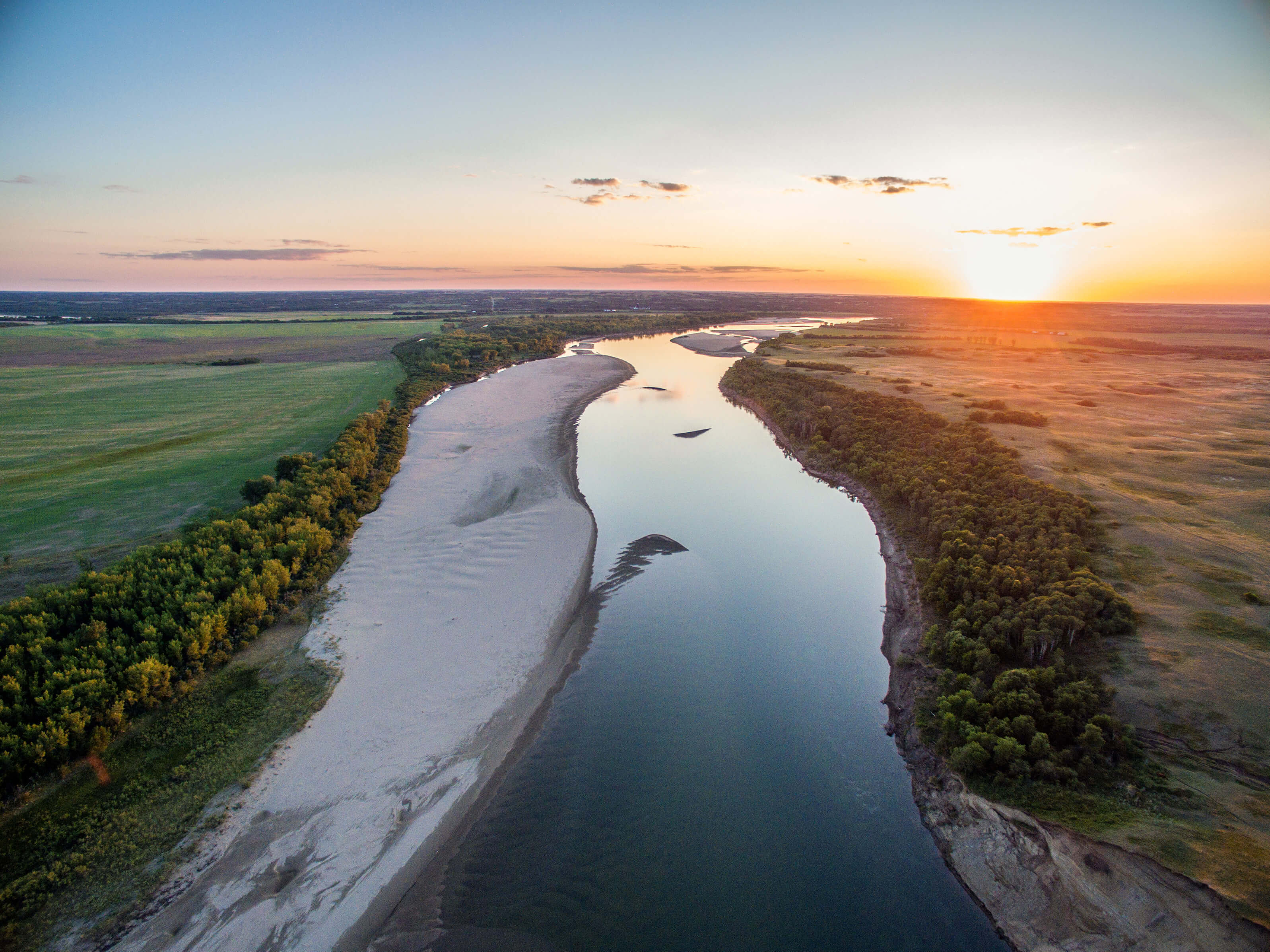 Chief White Cap Waterway in Saskatchewan